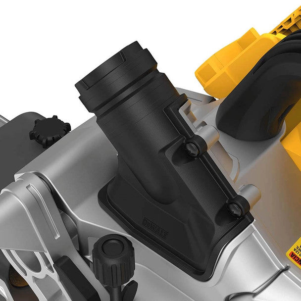 Dewalt DCS781X2 54V XR FLEXVOLT Brushless 305mm Sliding Mitre Saw, 2x 9.0Ah XR FLEXVOLT Batteries, Charger & DE7260 Folding Rolling Stand