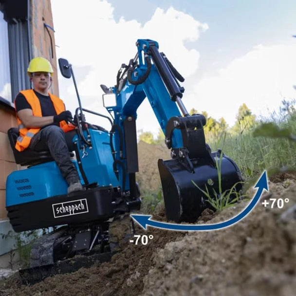 Scheppach EXC815 Petrol Mini Excavator
