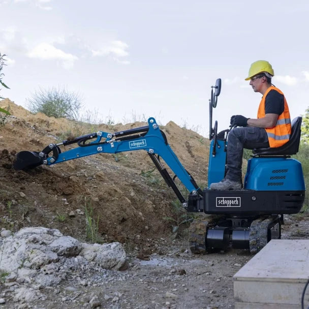 Scheppach EXC815 Petrol Mini Excavator